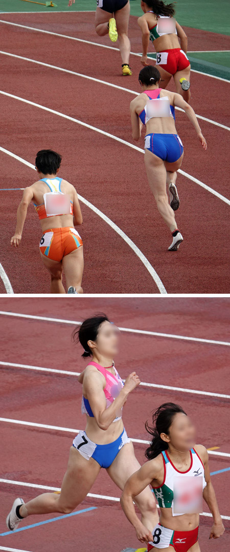 陸上女子コレクションVol.168　銀行ブルマ　地元ブルマ　国体　陸上成年女子　ブルマ　ハイレグ　ハイカット　ミズノ製　アシックス製セパレートユニフォーム　東邦銀行　武石このみ　長谷川体育施設　宇都宮絵莉　中央大学　スズキ自動車　岩田優奈