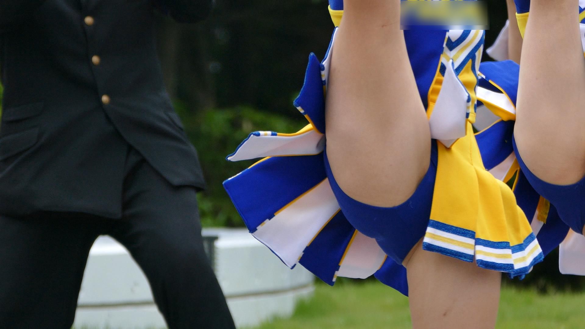 チアガール　アンスコ　ハイキック　なにわガールズ４８８　【4K】 驚愕の映像 DE シコッティタイムや！連続攻撃フェーズ114 アンスコや！