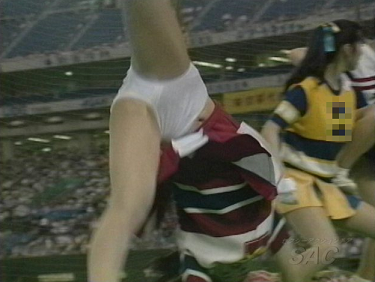 TC-018 セクシーアクション・チアvol.18～公開解禁版　チアリーダー　社会人野球　白アンスコ　座りデルタパンチラ　社会人パンチラ　ＯＬパンチラ　スコート　ハイレグ　女子筋肉　メコスジ