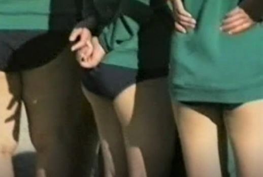 JKブルマの活動記録01 女子高生の体操着ブルマ見放題だった時代　ジャージにブルマ