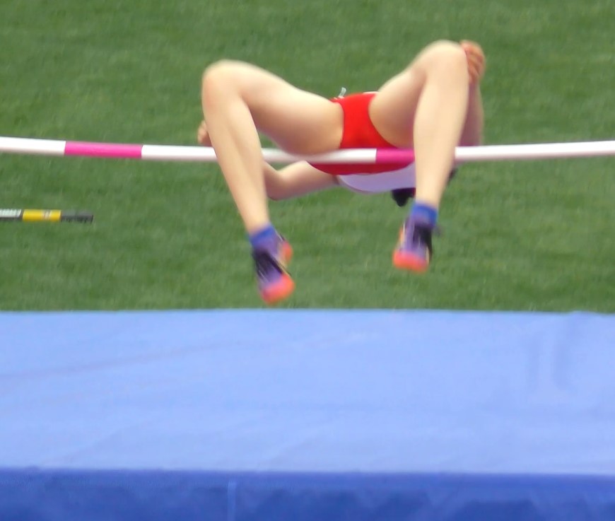 ブルマを後ろからじっくりと　ぼーんほわいと 日本選手権FUKUOKA　北海道ハイテクAC京谷萌子　甲南大学女子陸上部　走り高跳び　九州共立大学　日本女子体育大学　福岡大学女子陸上部　