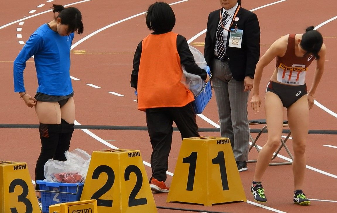 【動画】No.005（セット） femi 立命館大学女子陸上部　壱岐いちこ　壱岐あいこ　ジャージブルマ　Ｔシャツブルマ