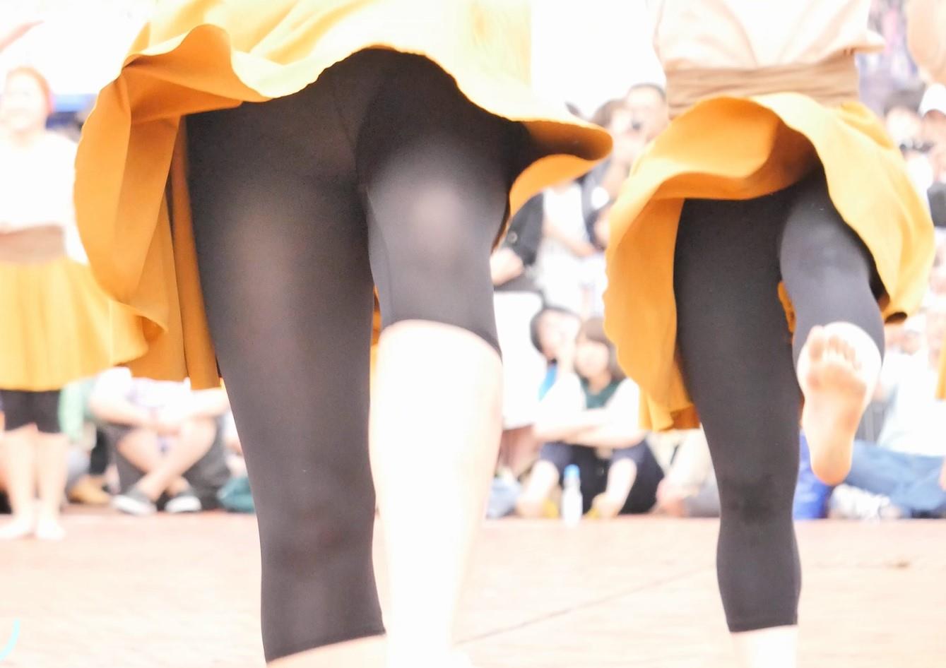 秘密のダンス Vol.12 ～隙間も透けも！狙い撃ち！～ MASARU　タイツ透け　生パンツチア　私服衣装チア　パンスト越しパンチラ