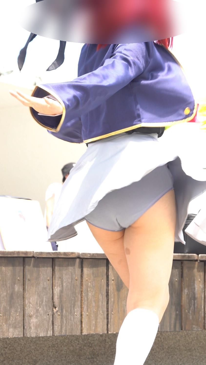 【再販】生パンツでも気にしません。 イオソリード 生パンツ着用アイドル　アンスコ穿き忘れ　ターン　ブルマ　アンスコ　チアアンスコ　ターン　アイドルステージ　コスプレ