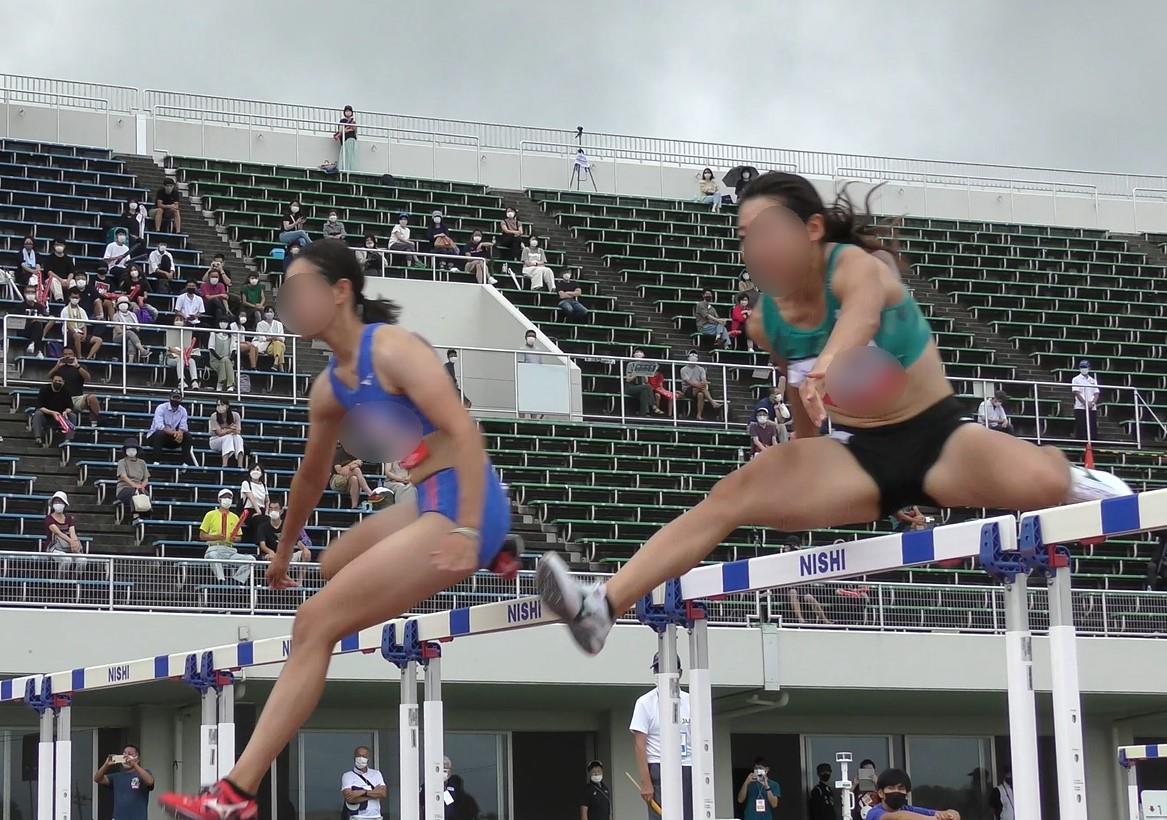 なにわガールズ847 【4K】アラカルトな一夜で一杯！ なにわガールズ 女子100ｍハードル走　長谷川体育施設　立命館大学　岡山県立岡山東商業高等学校　岡山県高体連陸上競技部　岡山県立玉野光南高等学校　ハードル跨ぎ大開脚