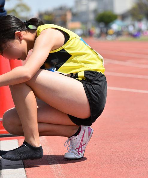 pepeの陸上美脚女子セット5　pepe Nishiスポーツ製レーシングブルマ　中学女子陸上　中学陸上　ランパンパンチラ　ランニングパンツインナーショーツパンチラ