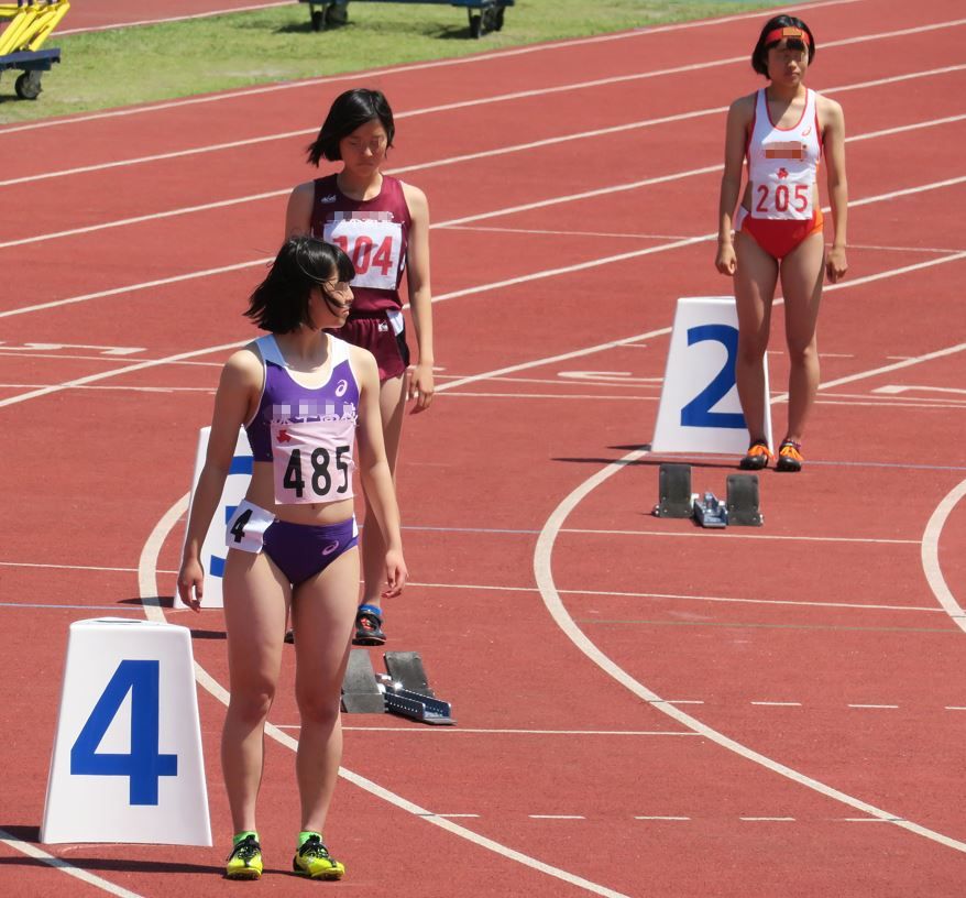 感動躍動アスリート！　78 佐賀商業高校女子陸上部 諫早高校女子陸上部　むちむちブルマ　レーシングショーツ　ハイレグ　ハイカット　九州陸上競技大会　高校陸上