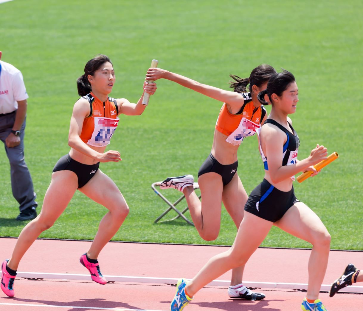 TAF5-5　qwerty　中京大中京高校　極小ハイレグレーシングショーツ　名城大付属高校　高校生ハイレグ　ブルマ　陸上　陸上女子 名東高校陸上部　安城学園高校　三好高校　女子陸上部　表彰式　記念撮影　ハイレグ　ハイカット　長良高校　アシックスハイレグブルマ