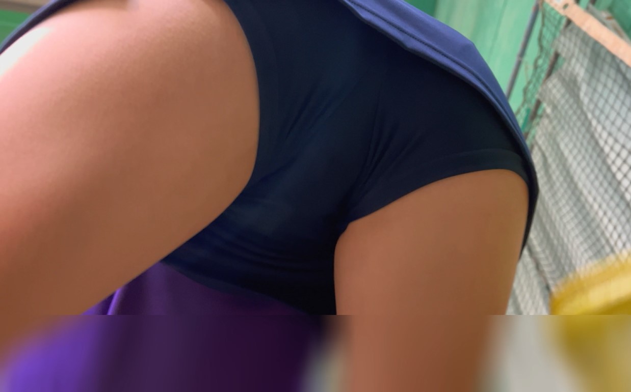 【４K】テニスウェア紹介～スコート/ショートパンツ①②③再編 パンツ研究所　スコートブルマ　白色アンダースコート　アンスコ