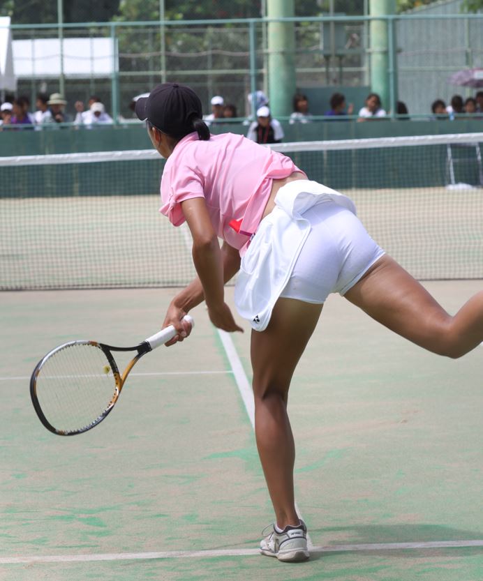 硬式テニス-016 ぼるびー　高校女子テニス部　望遠撮影写真　約3000×2000ピクセル以上のjpg画像 100枚　スコート　アンスコ一体型　生パンツ　スポーツショーツ透け　アンダースコート透け　女子アスリート生下着　パンチラテニス