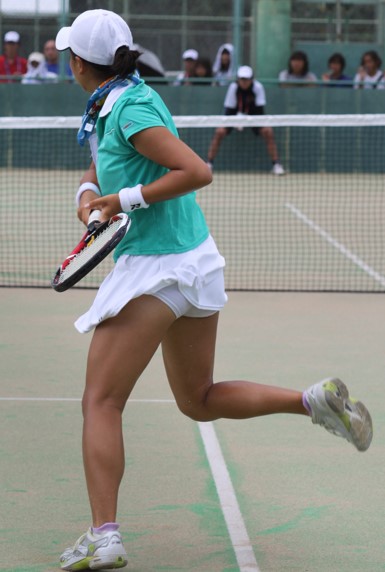 硬式テニス-015  ぼるびー　高校女子テニス盗撮　アンダースコート透け　透けパンテニス　生パンテニス　サービスパンチラ