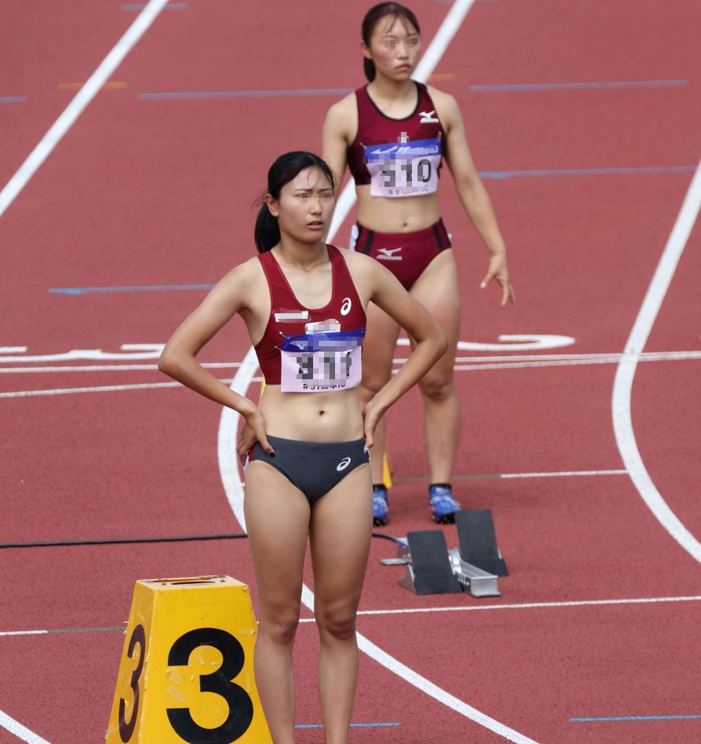 超えていけ！！～400メートルハードル～　躍動カメラマン　第91回日本IC　日本インカレ　インカレ大使　はみパン　インナーはみ出し　大阪教育大学女子陸上部　青山学院大学女子陸上部　生パンツはみ出し　女子大生下着